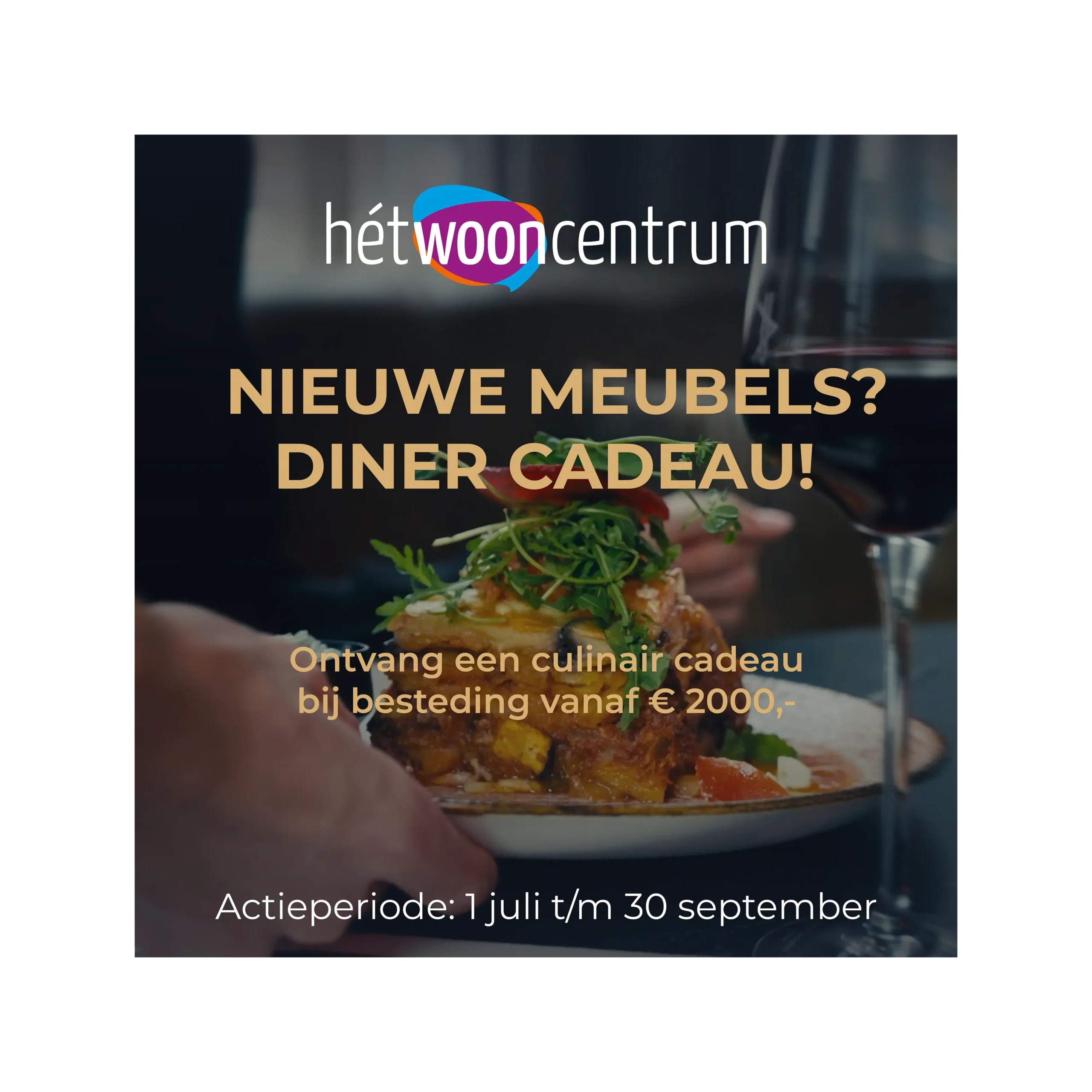Restaurant actie actiepagina foto