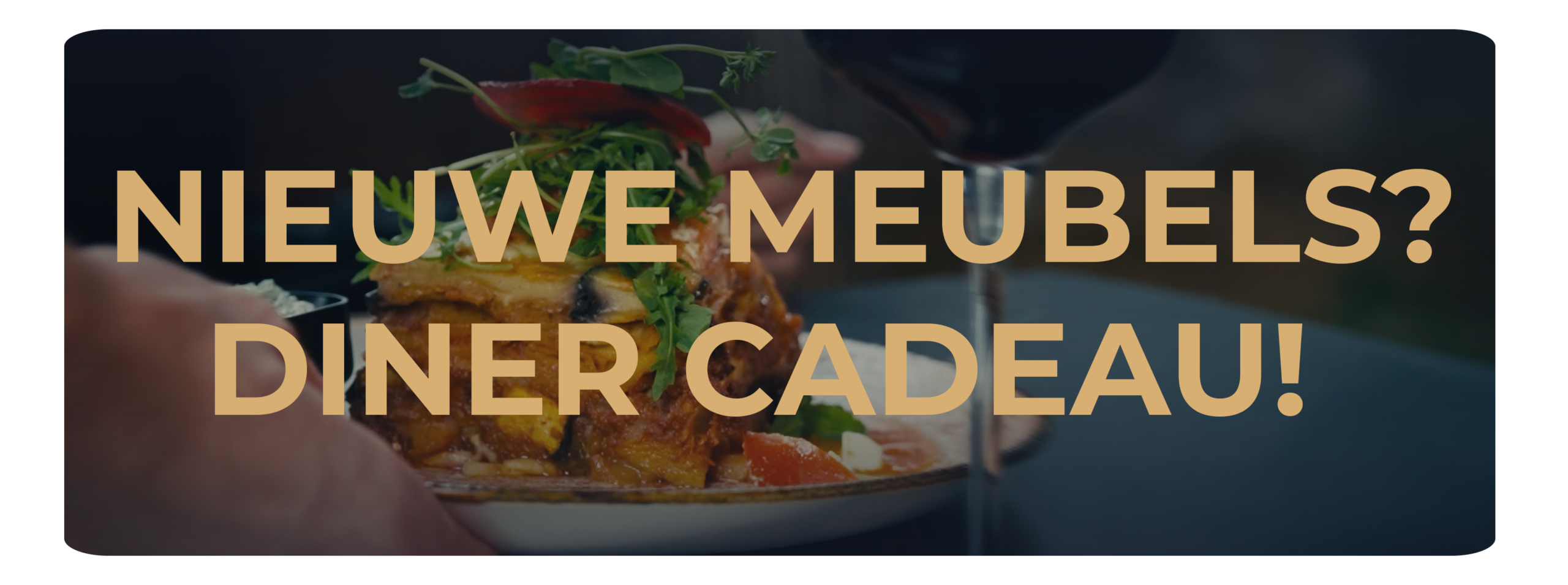 actiebanner restaurant actie